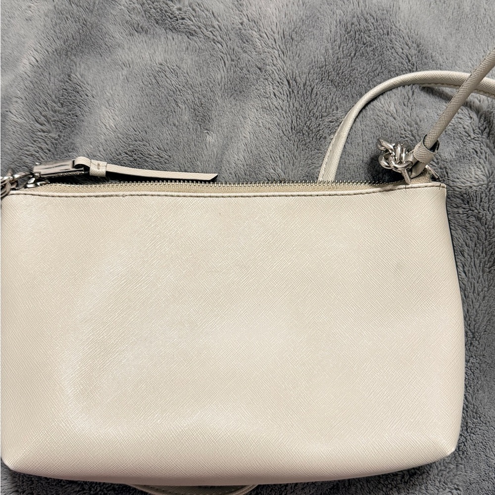 Calvin Klein Cream Crossbody Bag - Picture 3 of 3